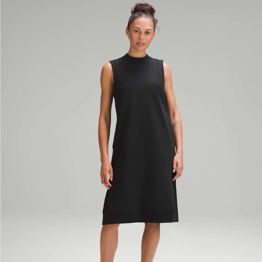 Lululemon Sleeveless French Terry Dress Black